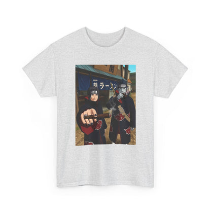 Itachi And Kisame Smoking Akatsuki Tee