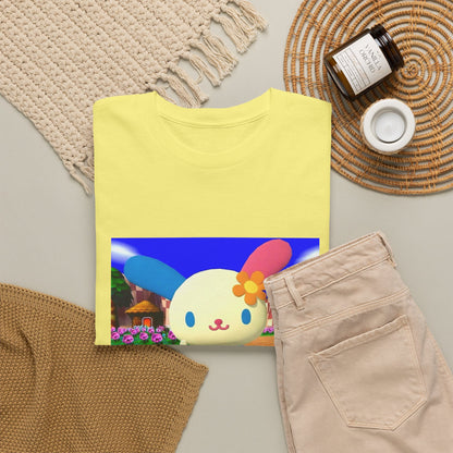 Cute Bunny Giving The Finger Tee