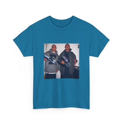 Midnight Leaf Pulse Graphic Tee