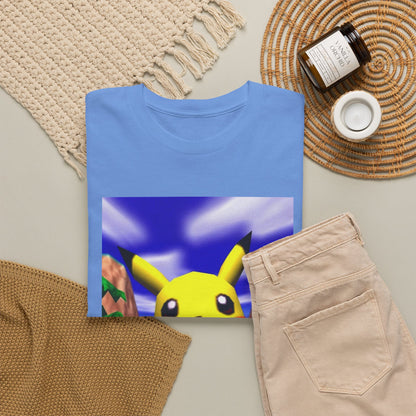 Pikachu Giving The Finger On An N64 Island
