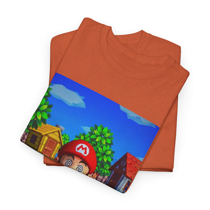 Mushroom-Tripping Mario Flips The Bird Tee