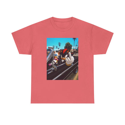 Shadow And Rouge Flipping The Bird Tee