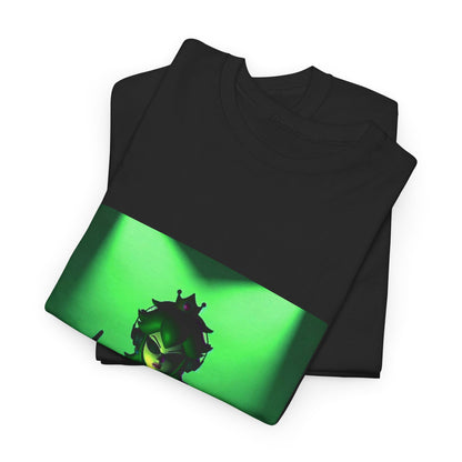 Edgy Green Princess DJ Flipping The Bird Tee