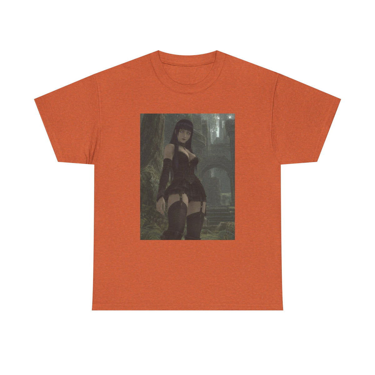 Gothic Byakugan Maiden In Ancient Ruins Tee
