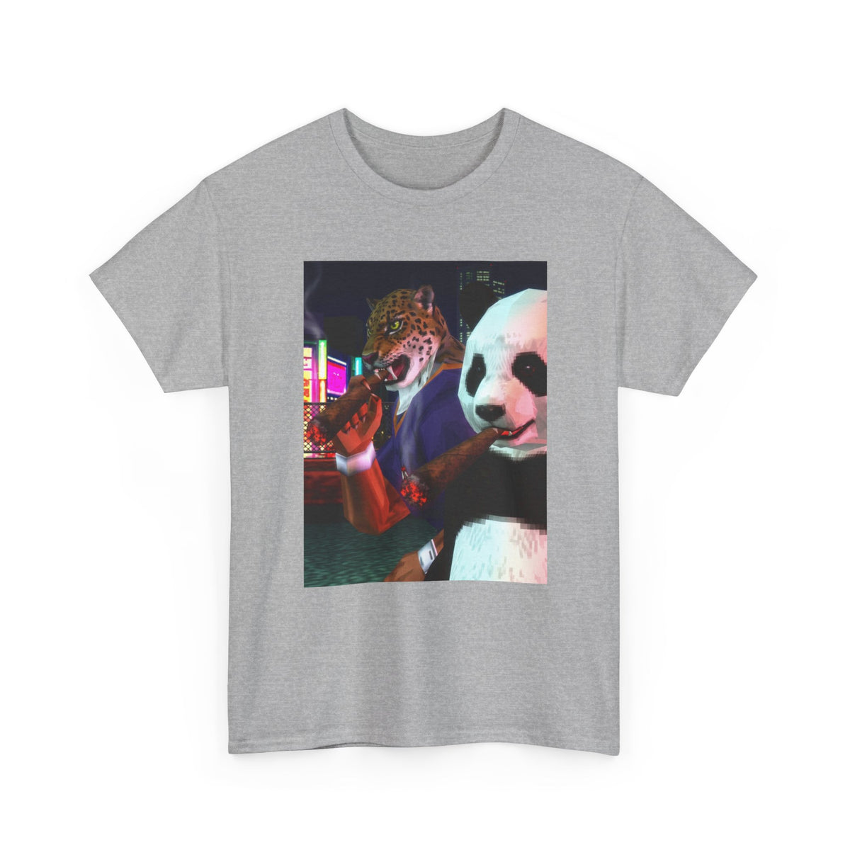 King And Panda Cigar Night Out Tee
