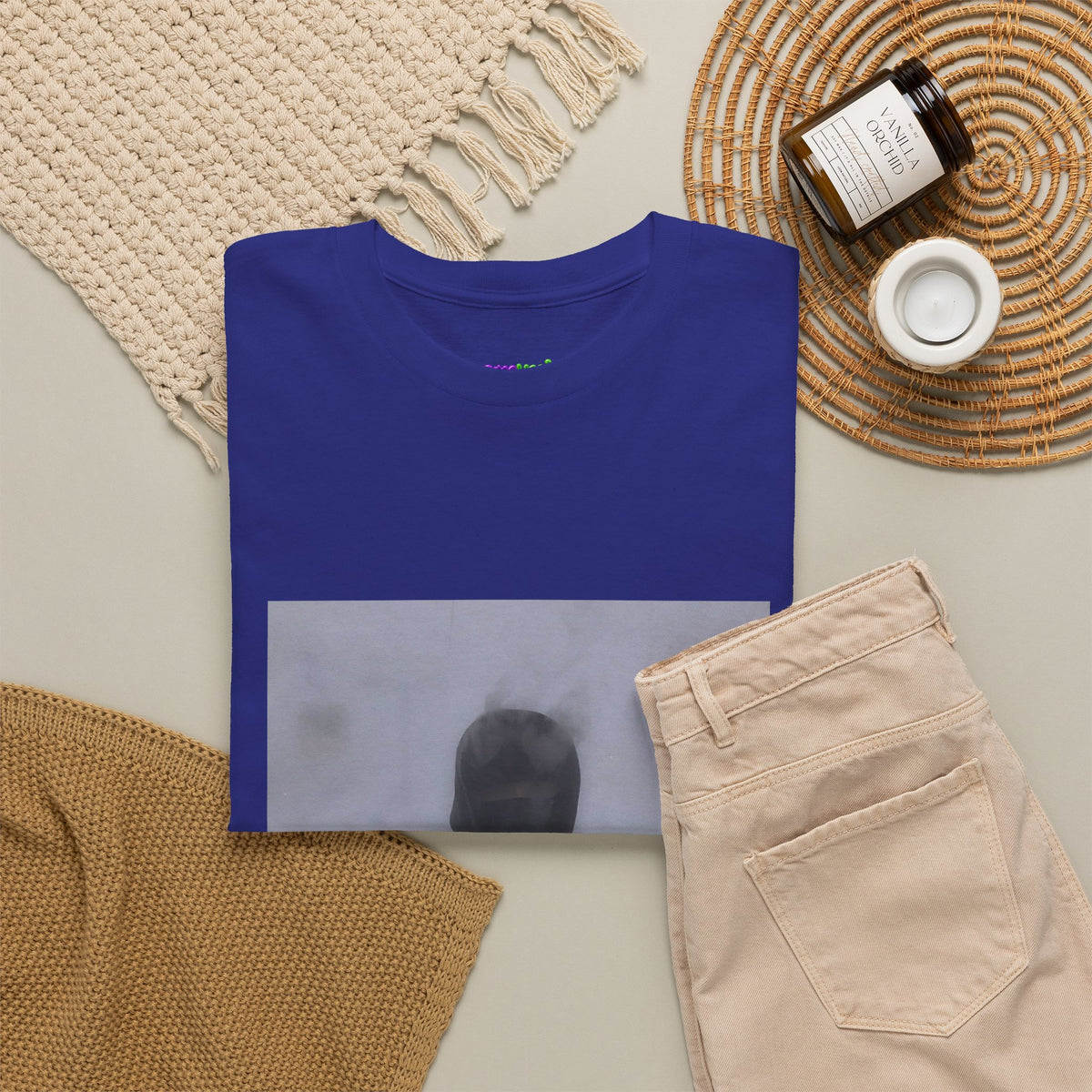 Midnight Leaf Whisper Graphic Tee