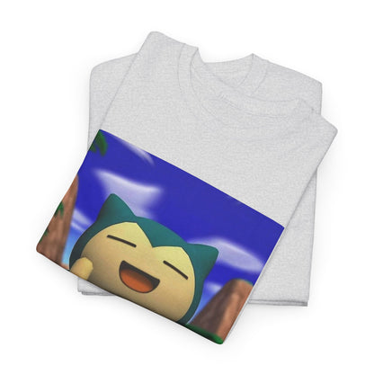 Snorlax Flipping The Bird Tee