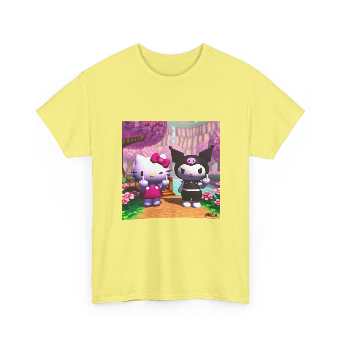 Hello Kitty And Kuromi Flipping The Bird