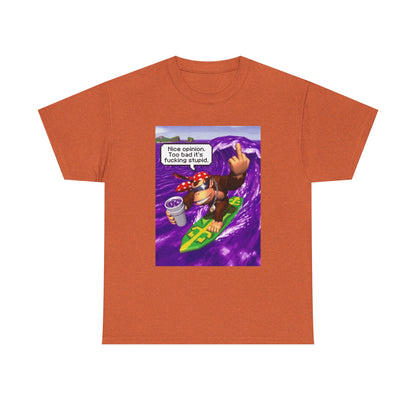 Donkey Kong Surfing Purple Wave Middle Finger