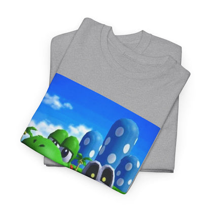 Yoshi and Dry Bones Flipping The Bird Tee (Design 4)