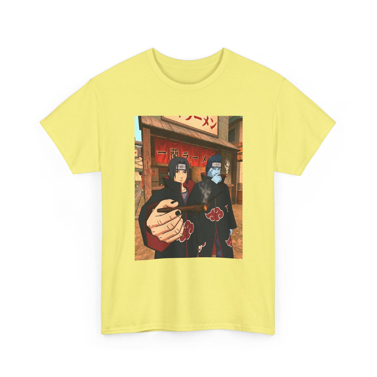 Itachi And Kisame Smoking Cigars Tee