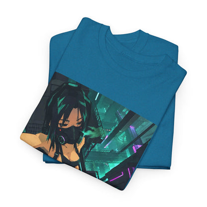 Midnight Ember Leaf Graphic Tee