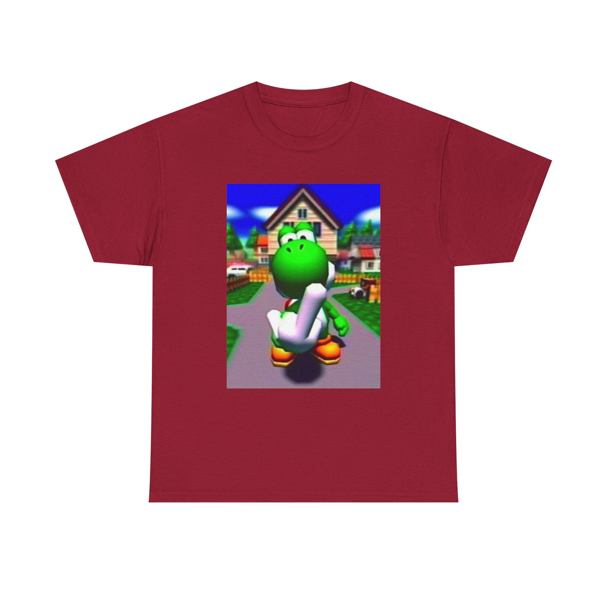 Yoshi Giving The Finger Tee