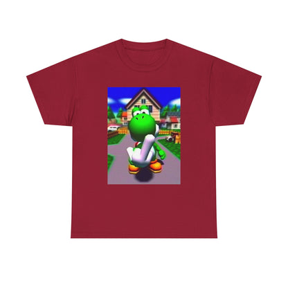 Yoshi Giving The Finger Tee