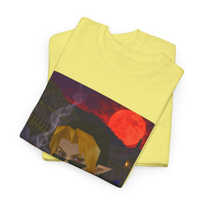 Mystic Green Canvas Graphic Tee