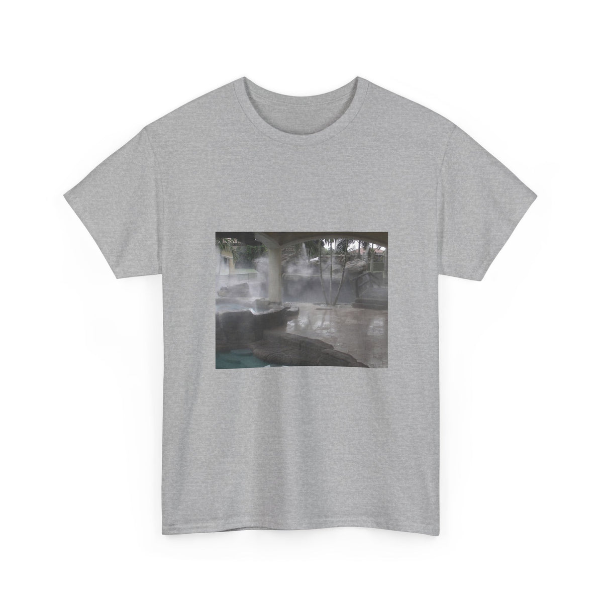 Neon Resin Flow Graphic Tee