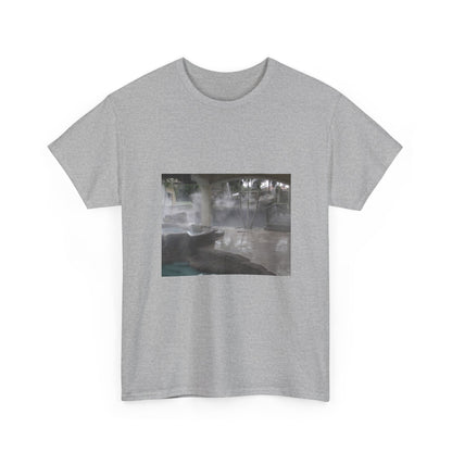 Neon Resin Flow Graphic Tee