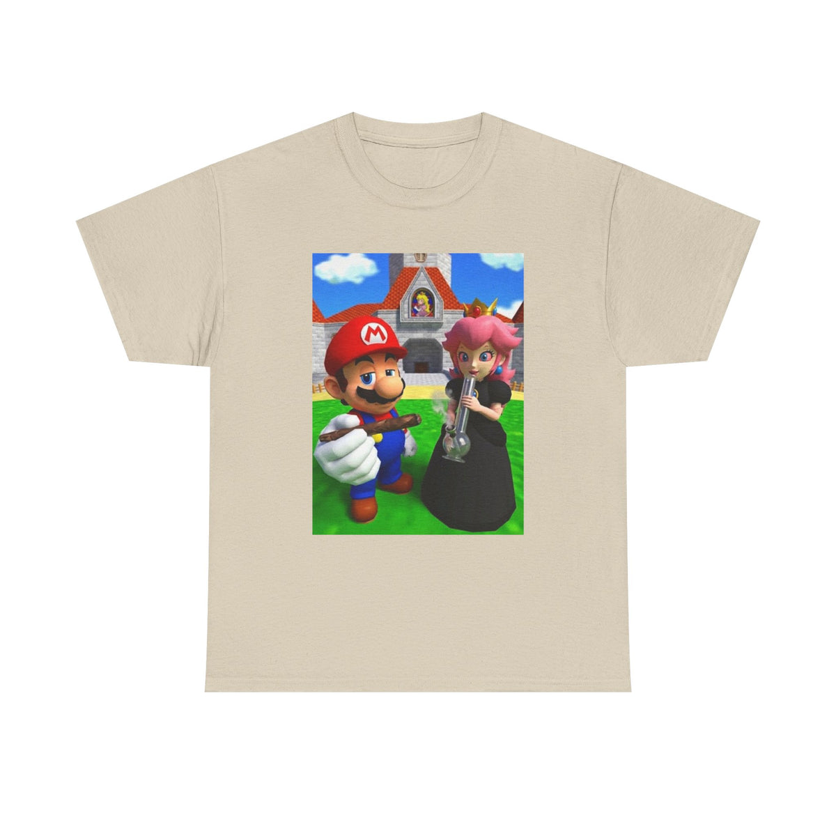 Mario And Princess Peach Puffing Loud