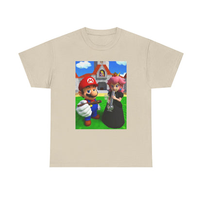 Mario And Princess Peach Puffing Loud