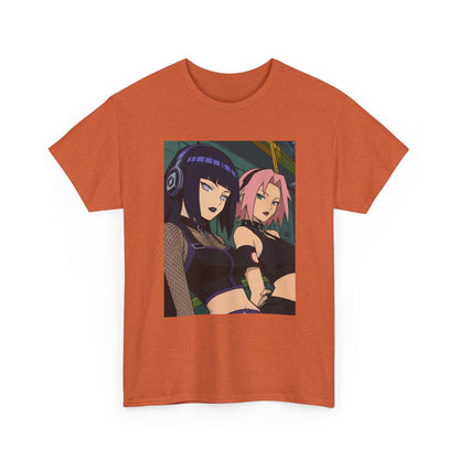 Goth Hinata and Sakura Anime Duo