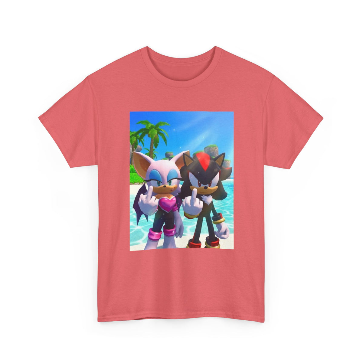 Rouge And Shadow Flipping The Bird (Design 5)