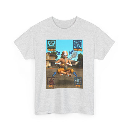 Bender Aang Meditating with Bong Tee