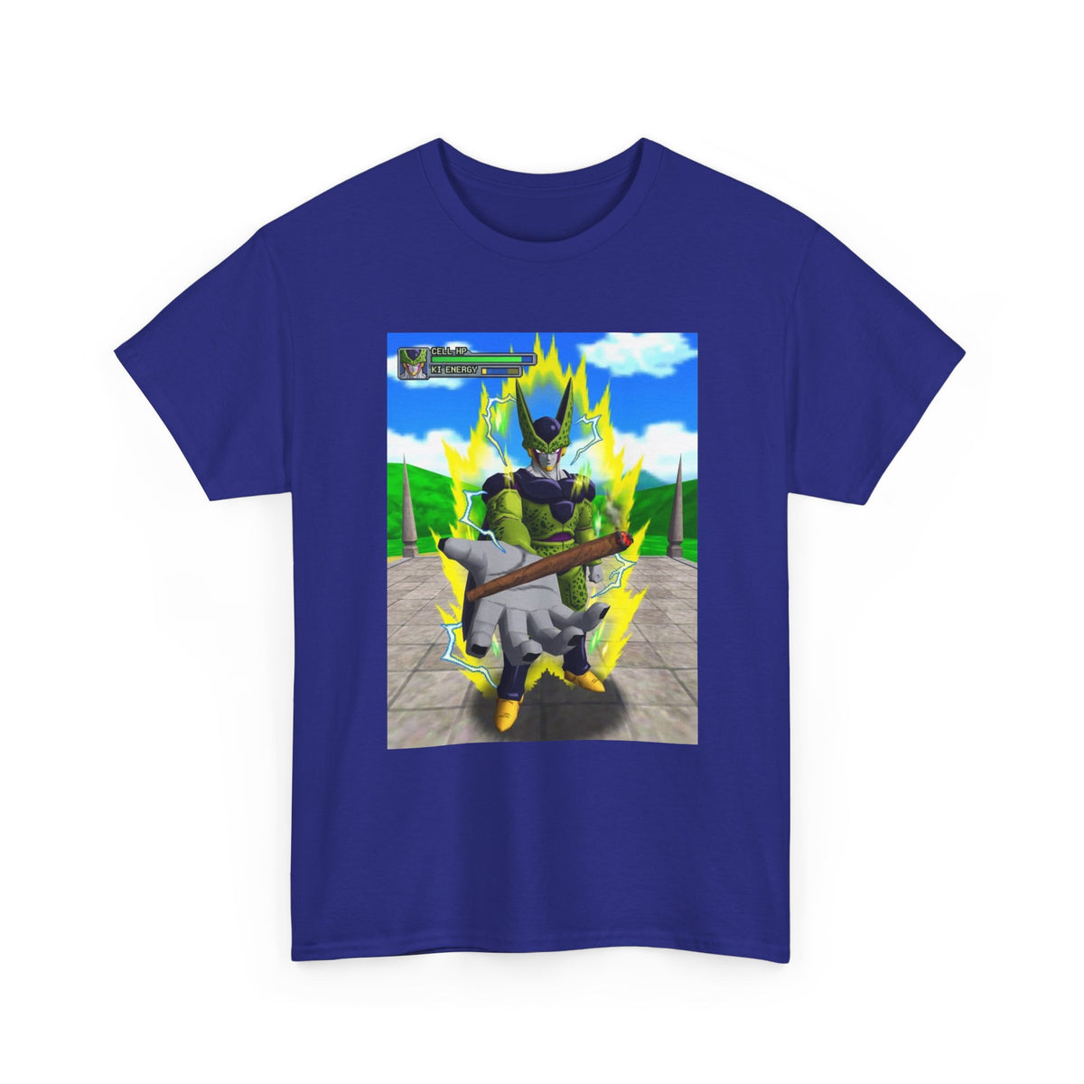 Perfect Cell Powering Up With A Blunt