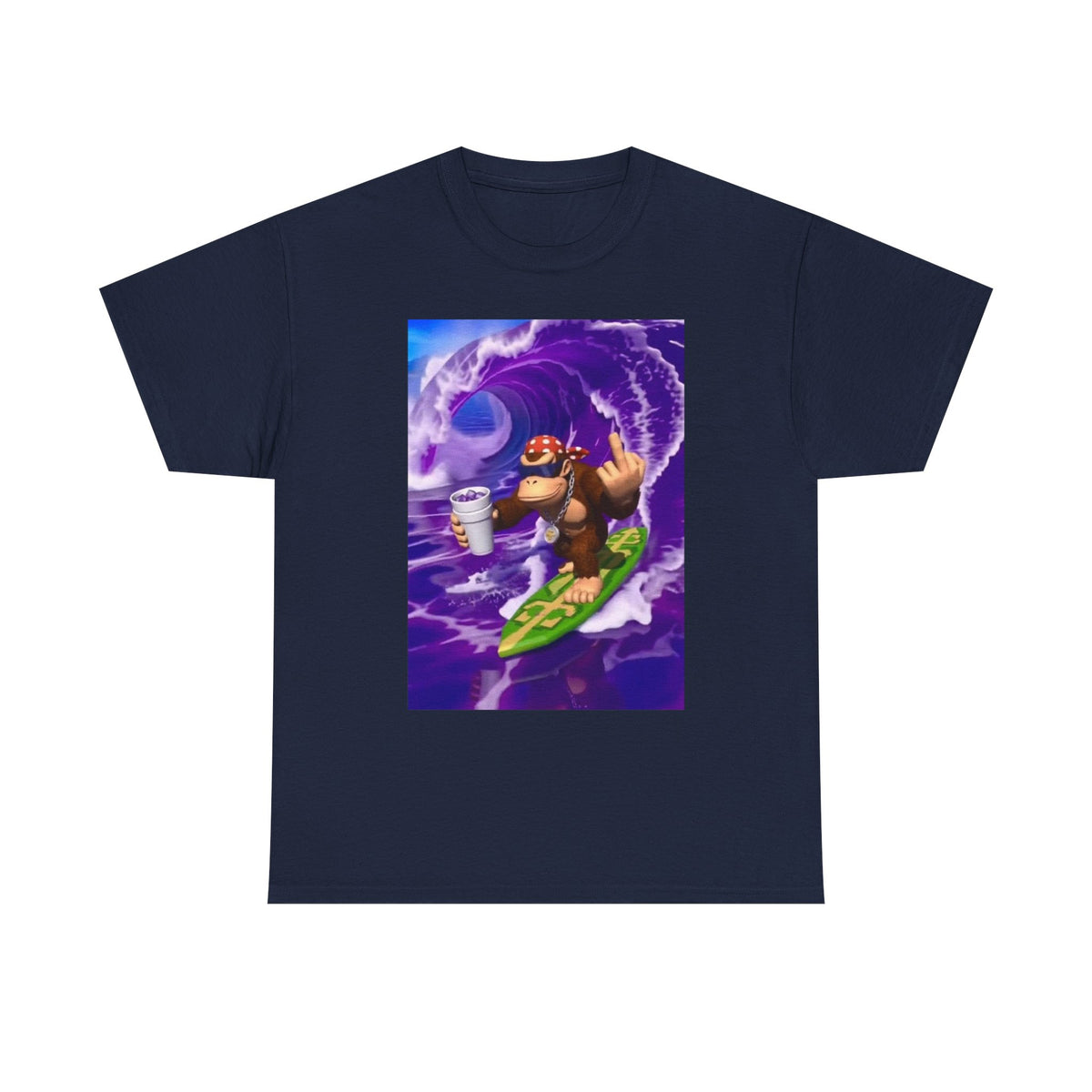 Lit Surf Monkey F*** Off Tee