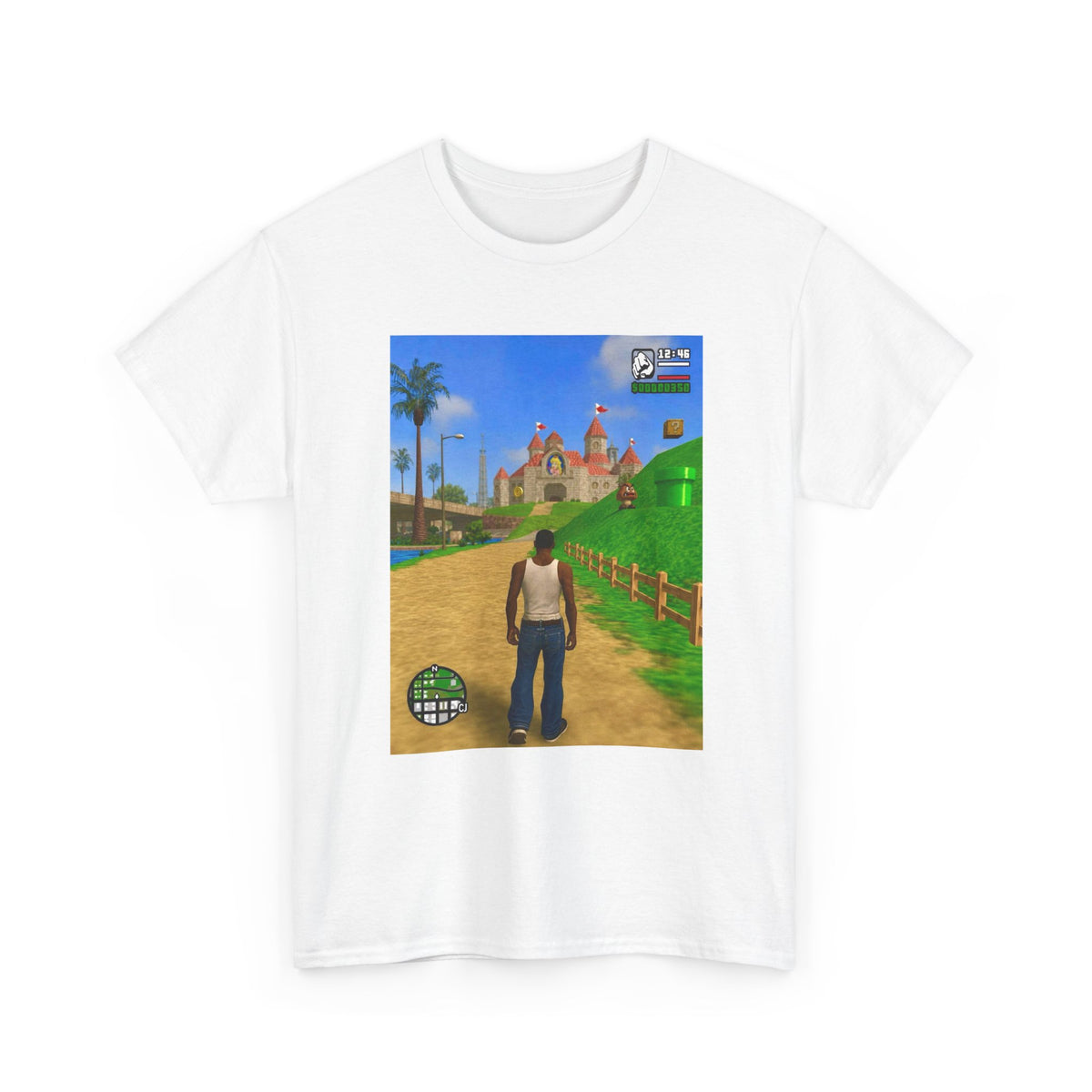 CJ Discovers Mushroom Kingdom Tee
