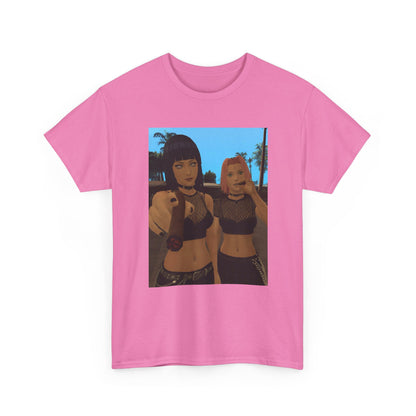 Anime Girls Sharing A Smoke Tee