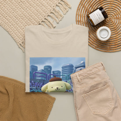 Pompompurin Flipping Off On Skateboard