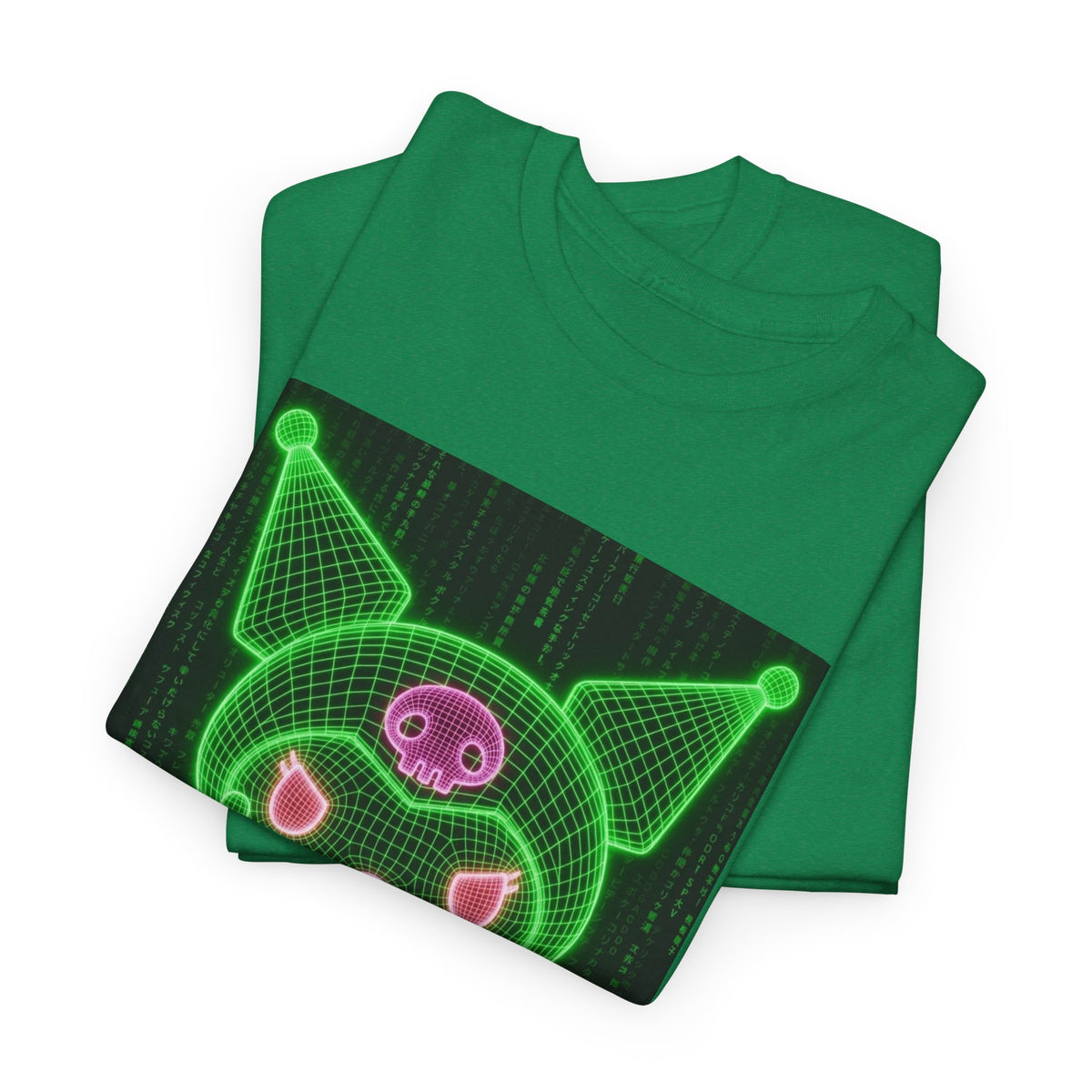 Kuromi Flipping The Bird Matrix Tee