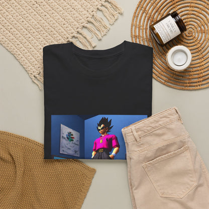 Y2K Vegeta Chilling With PlayStation Tee