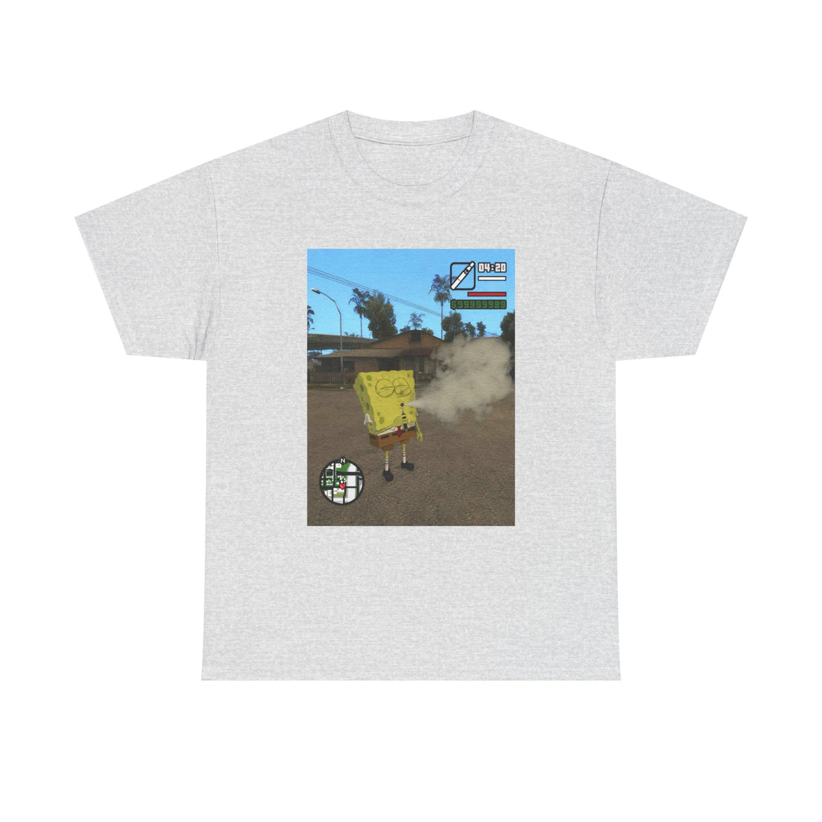 Spongebob 4:20 Grand Theft Auto Street Scene