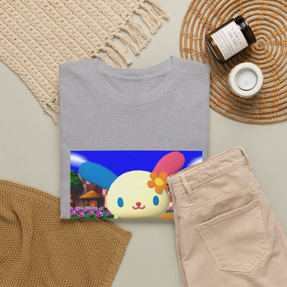 Cute Bunny Giving The Finger Tee