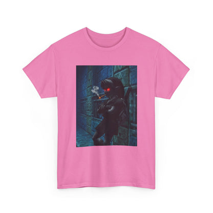 Dark Elf Smoking Blunt In Dungeon Tee