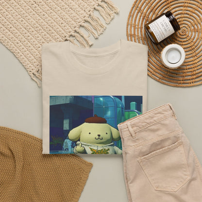 Pompompurin Skates and Flips The Bird