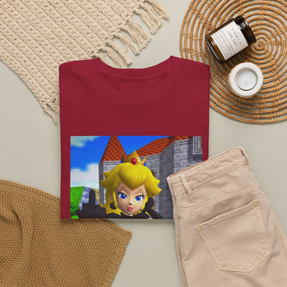 Princess Peach Flipping Off With Mario