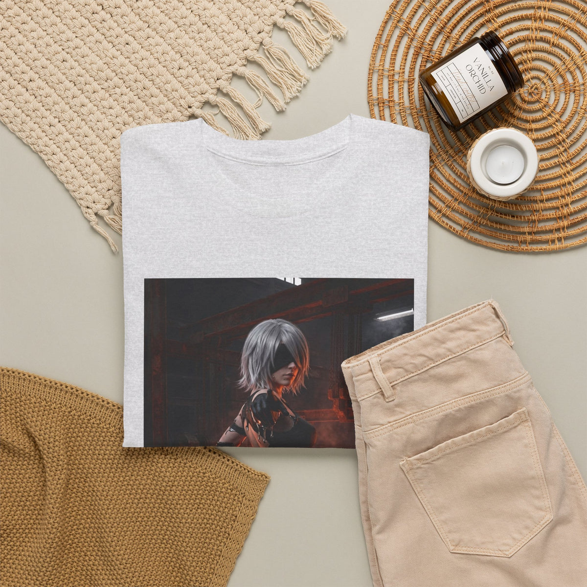 2B Pointing in Fiery Industrial Zone Tee