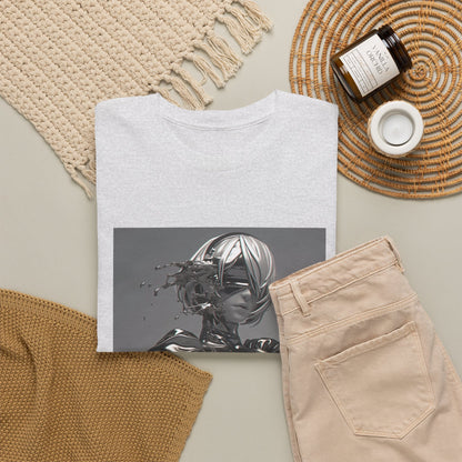 Liquid Chrome Abstract Tee
