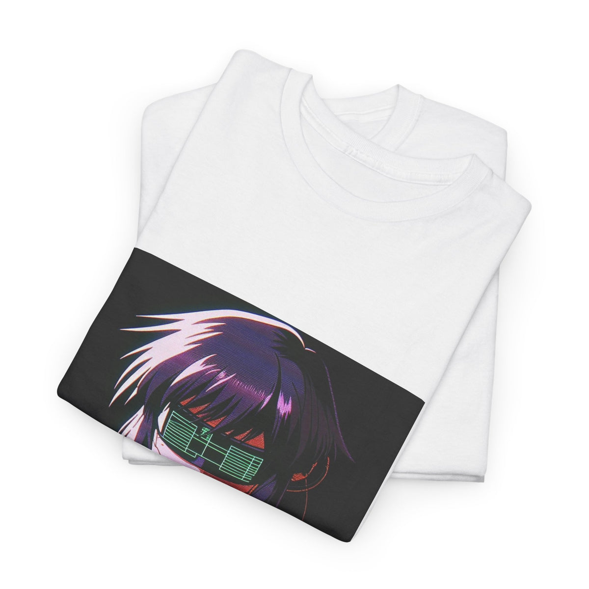 Major Kusanagi In Retro Cyberpunk Visor