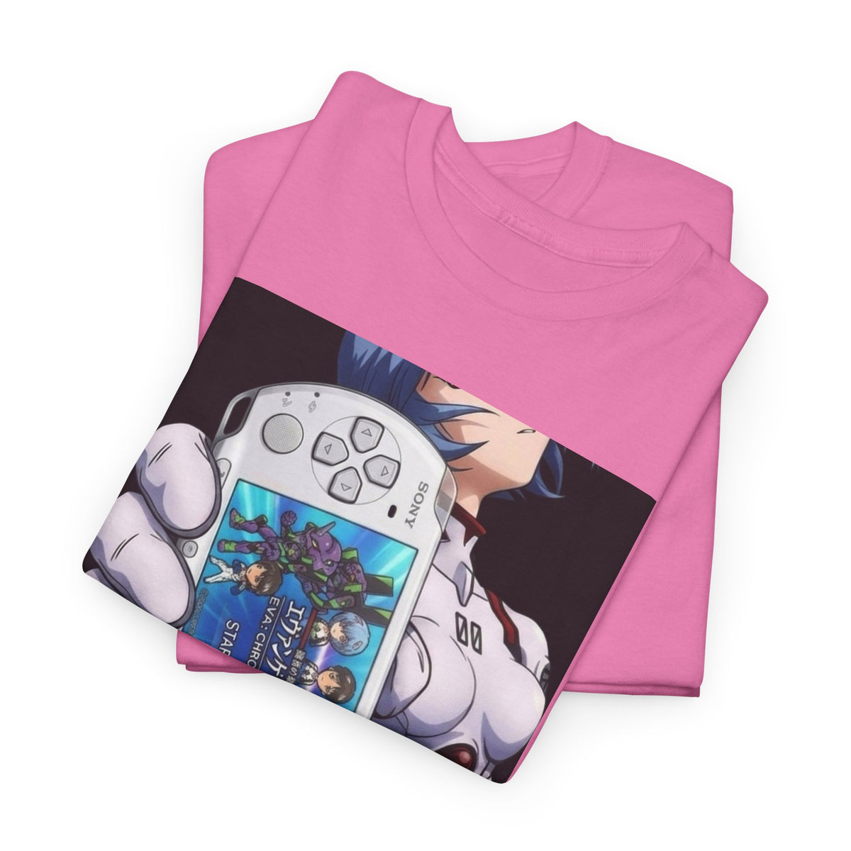 Rei Ayanami Showing Off PSP