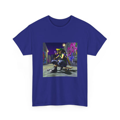 Edgy Link Smoking In Alley Tee