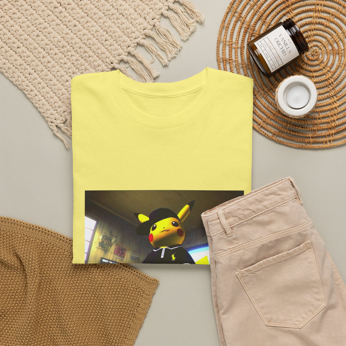 Pikachu Dressed In Streetwear Swag Tee