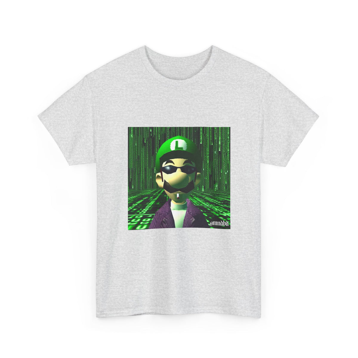 Matrix Luigi Smoking In The Glitch
