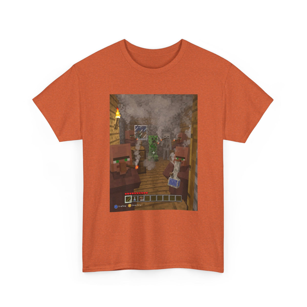 Minecraft Characters Hotboxing The House