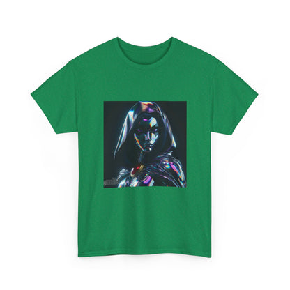 Holographic Raven Sorceress Shimmers Mysteriously