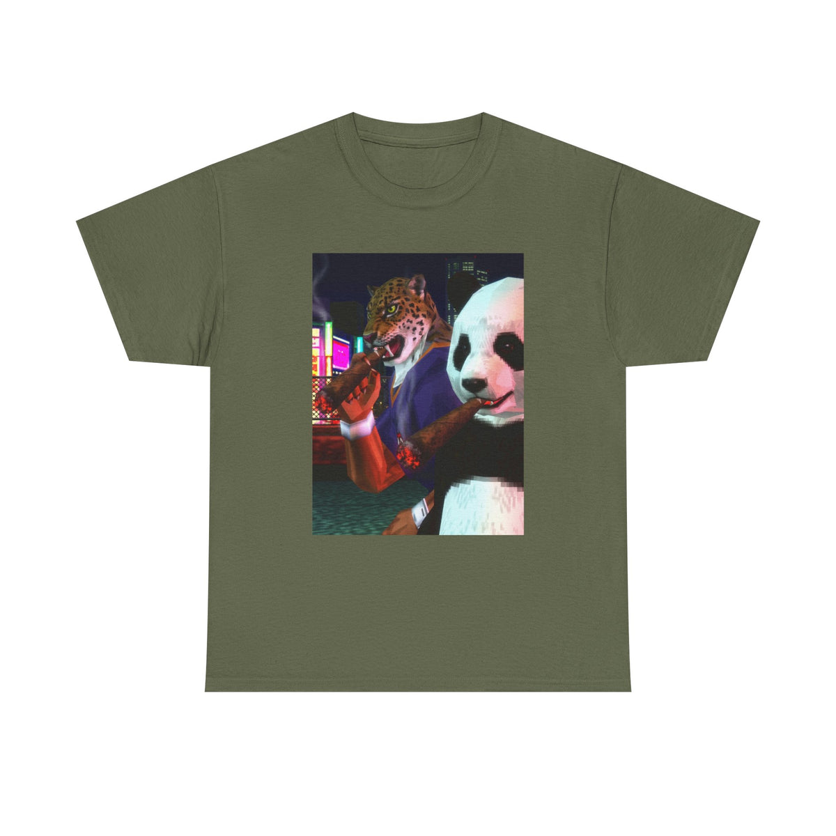 King And Panda Cigar Night Out Tee