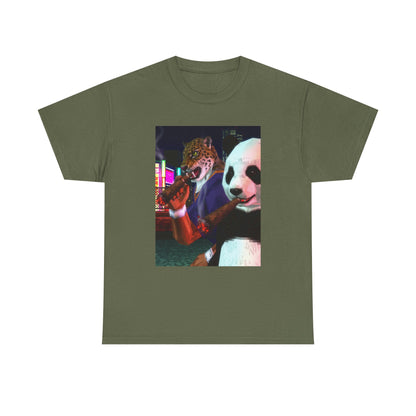 King And Panda Cigar Night Out Tee