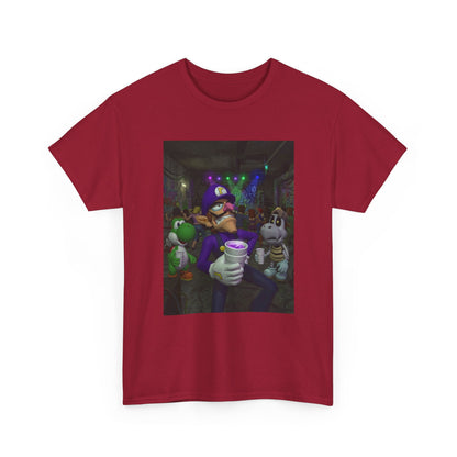 Waluigi, Yoshi, And Dry Bones Clubbin' Tee